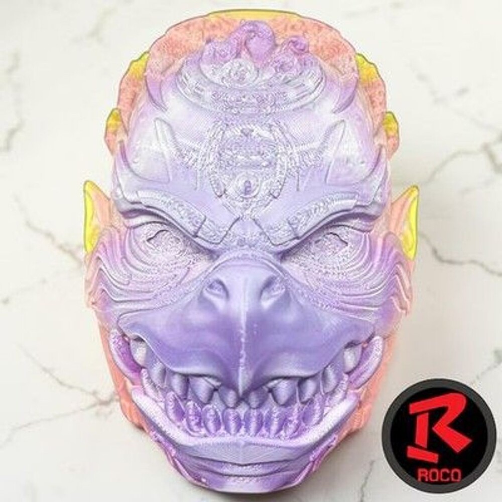 Kappa Yokai Mask Sculpture | Japanese Mythology, Fantasy Creature, Desk Decor
